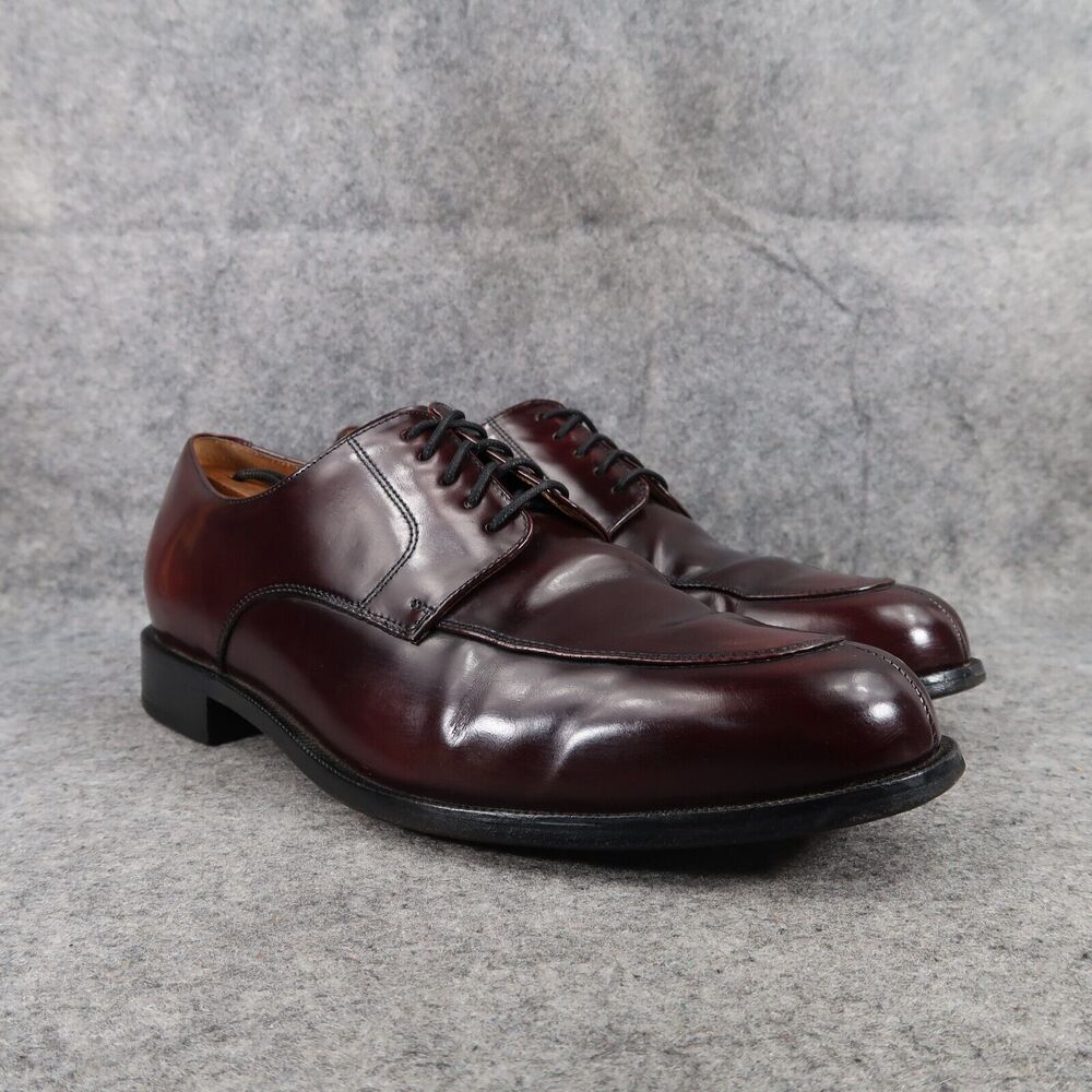 Cole Haan Shoes Men 11.5 Oxford Derby Classic Fashion Leather Formal Dress Brown